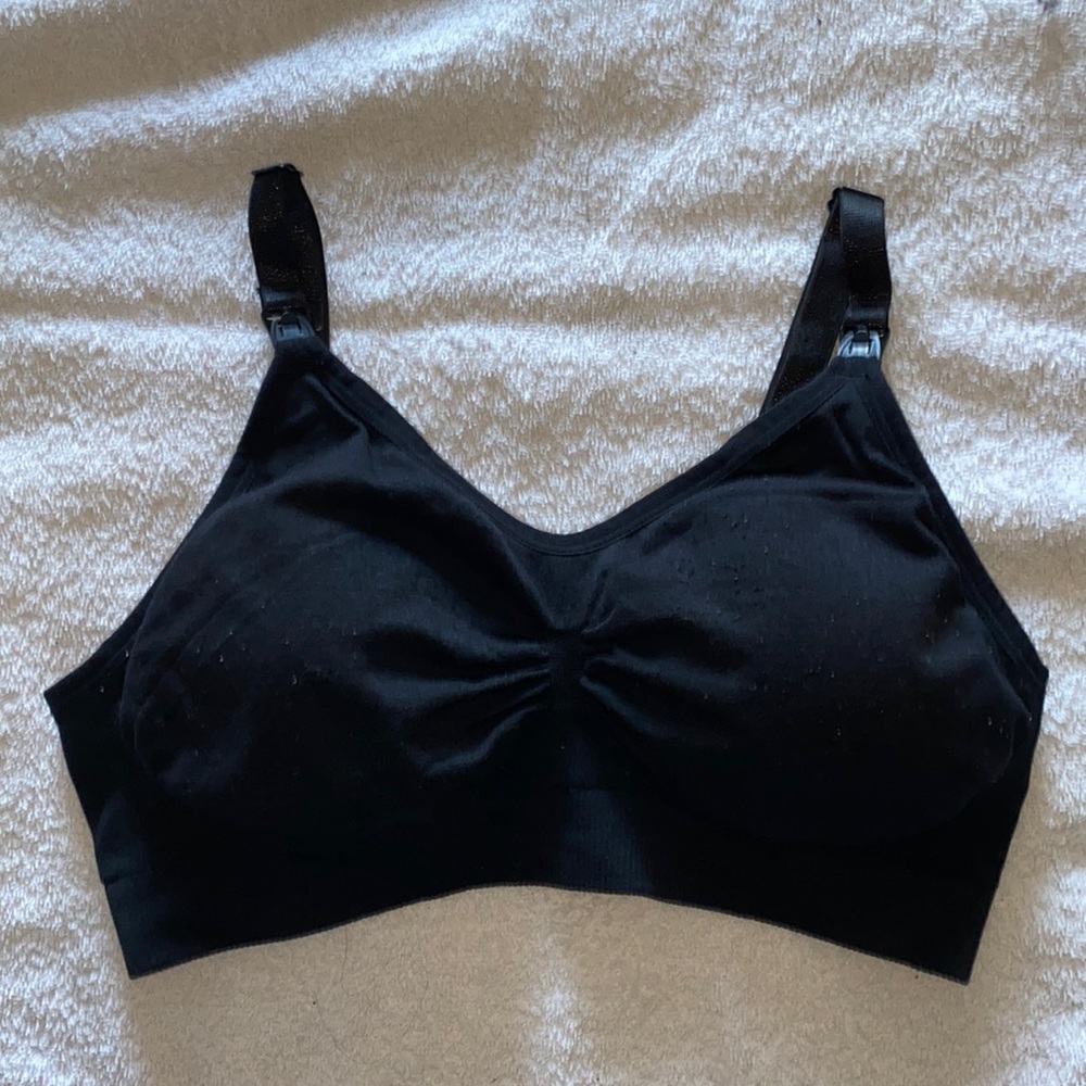 Padded nursing bra